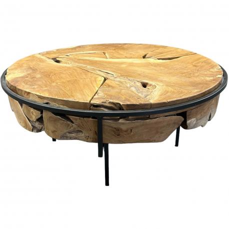 Table basse ronde diam 80