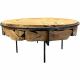 Table basse ronde diam 80