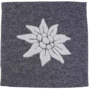 Coussin velours carla edelweiss