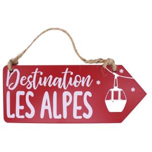 Fleche destination les alpes