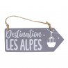 Fleche destination les alpes