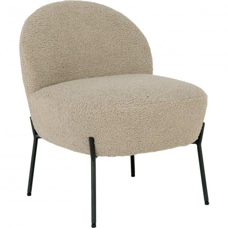 Fauteuil merida bouclettes