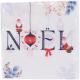 Paquet de 20 serviettes noel