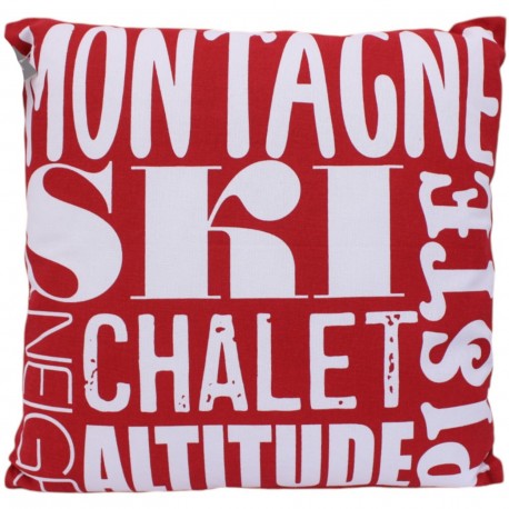 Coussin chalet altitude