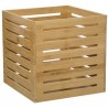 Panier de rangement bambou