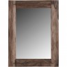 Miroir bois rustique