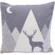 Coussin montagnes/cerf