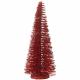 Petit sapin paillettes rouge