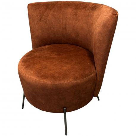 Fauteuil bolero pied métal