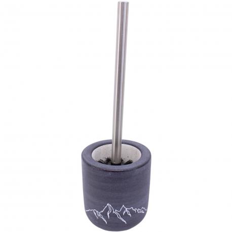 Pot avec brosse wc sommets