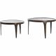 Lot de 2 tables basses tobias